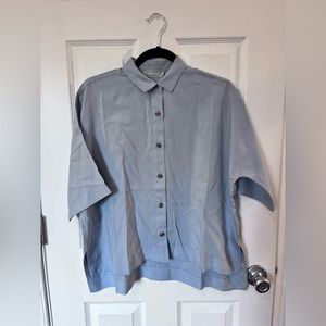 Everlane The Drapey Square Shirt Size XS
